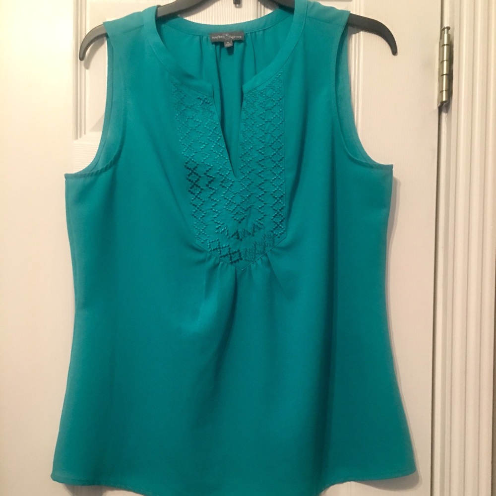 Stitch Fix market & spruce sleeveless top